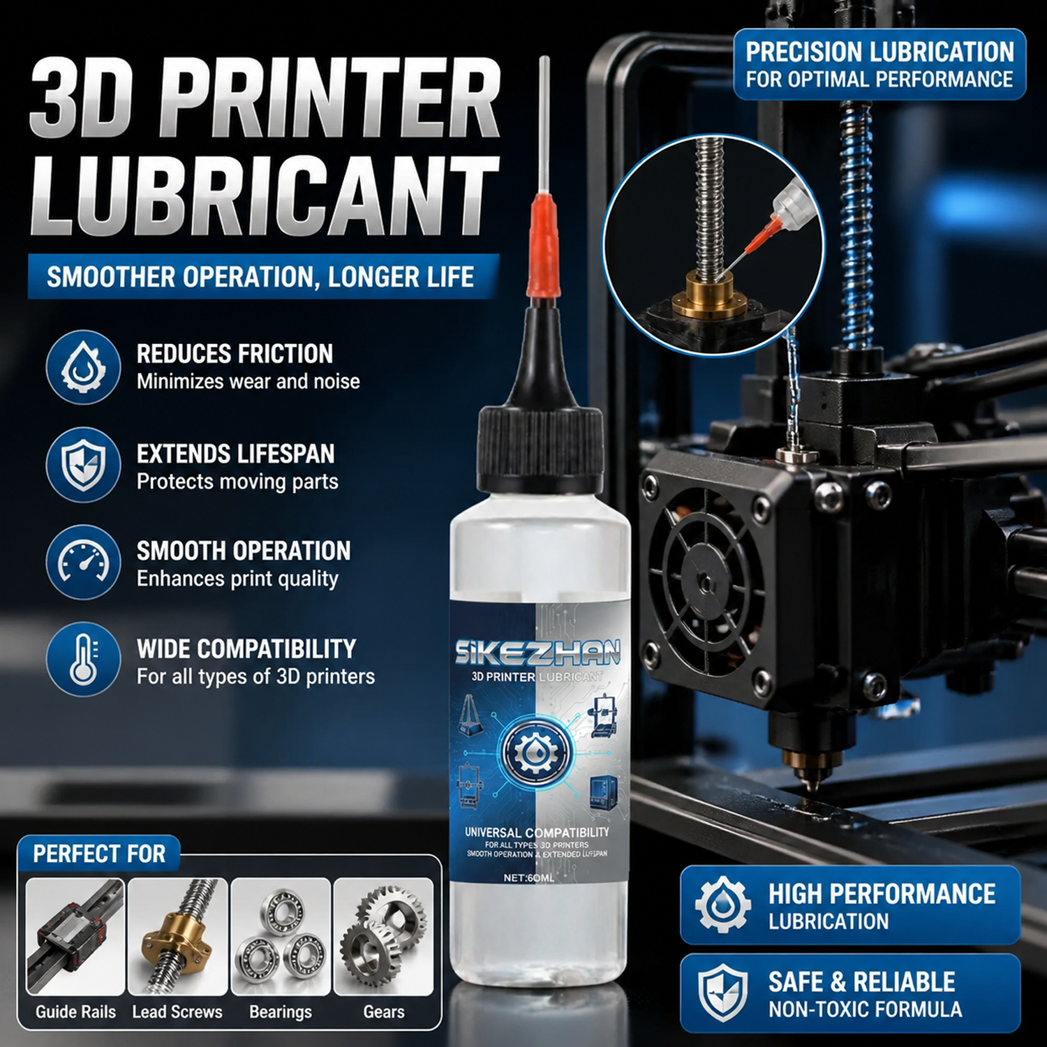 3D Printing Workshop - High Performance FDM 3D Printer Lubricant