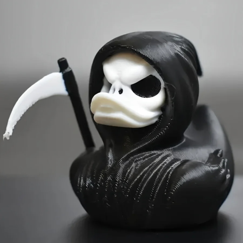 3D Printing Mockup - Grim Reaper Duck A 3D Printed