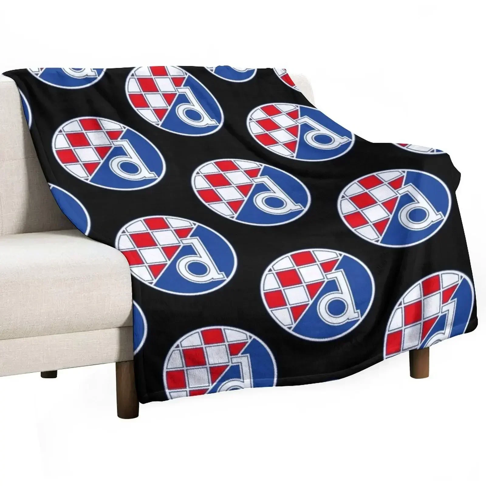 3D Printing Zagreb - Dinamo Zagreb Throw Blanket Warm Napping