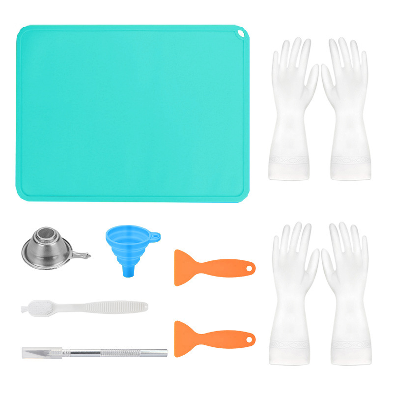 3D Printing Workshop - Resin 3D Printer Accessories Silicone Foldable
