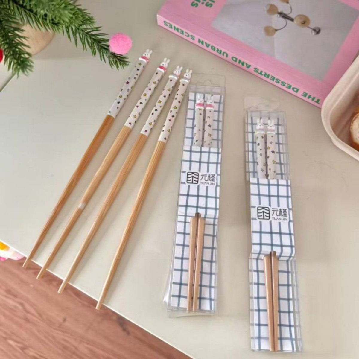 Kawaii Miffy Rabbit Chopsticks - 3D Printing Bambu 评论和价格