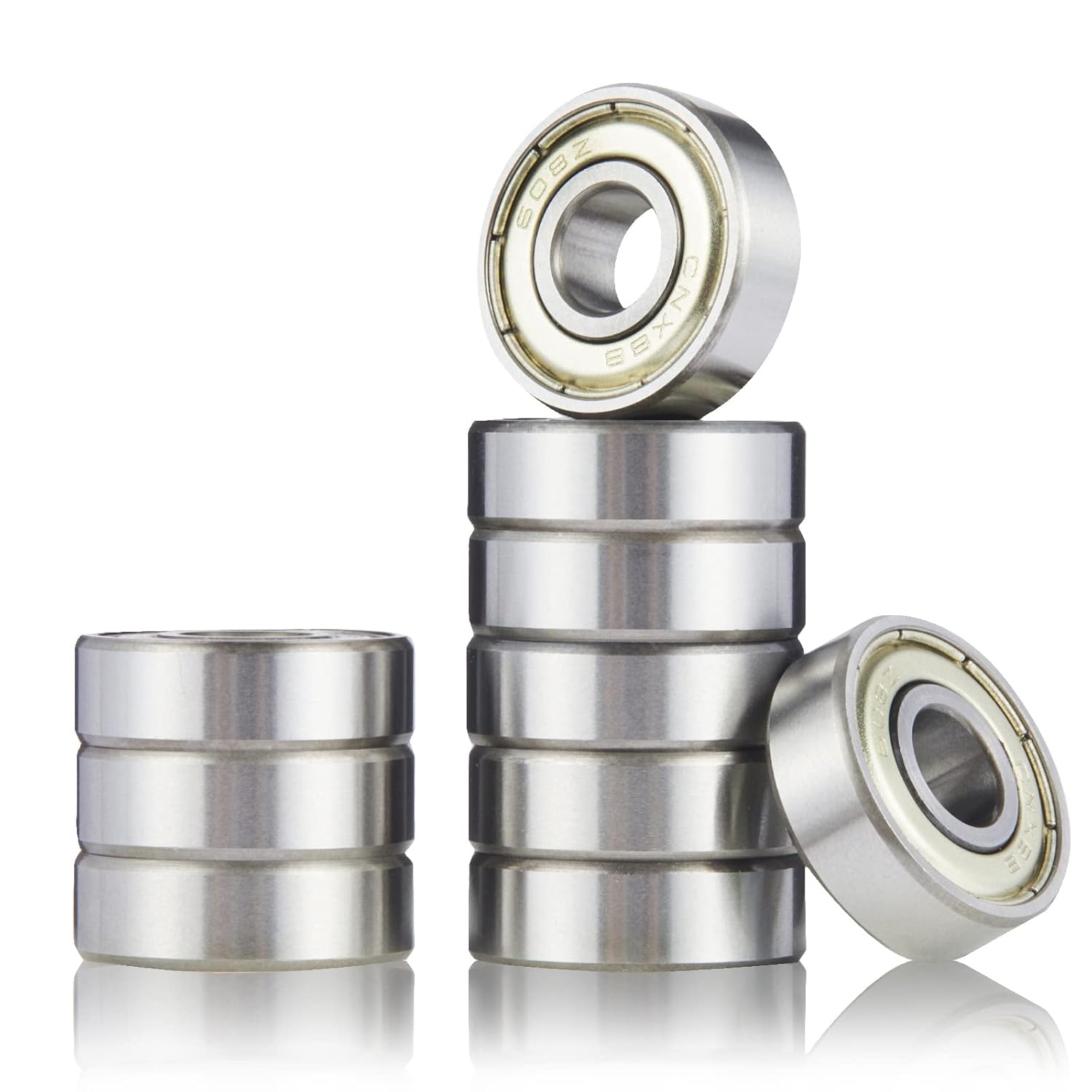 10/20PC 608ZZ Ball Bearings Ca - 3D Printing Metal 评论和价格