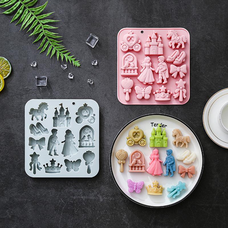 🌸12 Cavity Prince, Princess Si - 3D Printing With Silicone 评论和价格