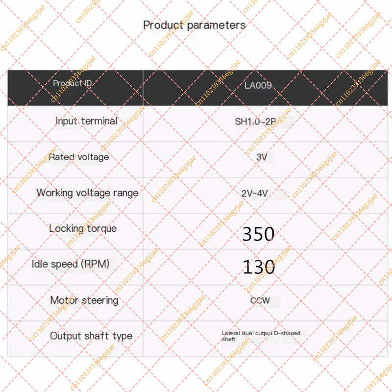 N20-10D dual side output shaft - 3D Printing Bambu 评论和价格