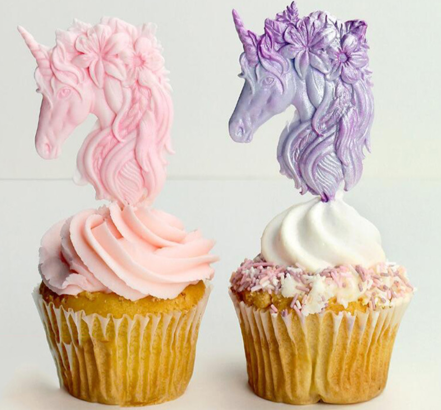 3D Unicorn Silicone Mold Cupca - 3D Printing With Silicone 评论和价格