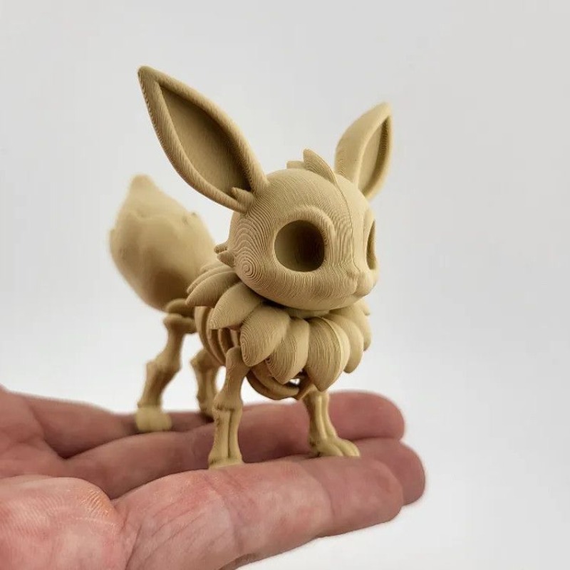Pokémon Fossil Bone Model Eeve - 3D Printing Mockup 评论和价格