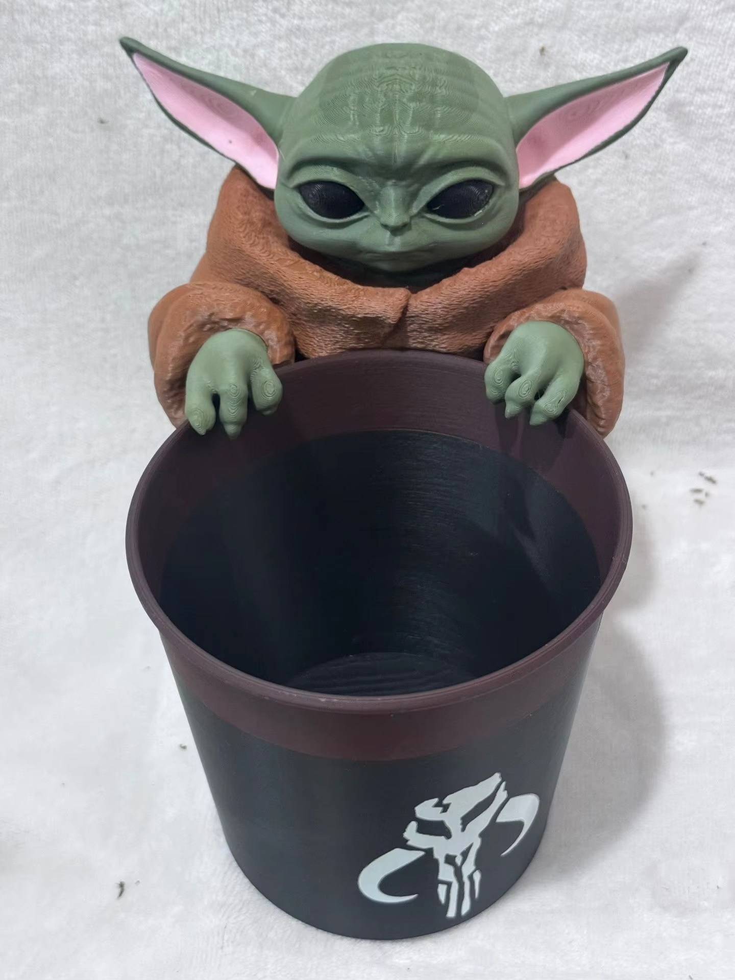 Star Wars Baby Yoda Popcorn Bu - 3D Printing Mockup 评论和价格