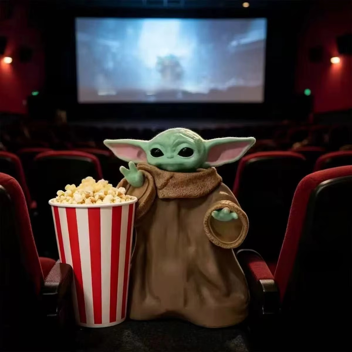 Star Wars Baby Yoda Popcorn Bu - 3D Printing Mockup 评论和价格
