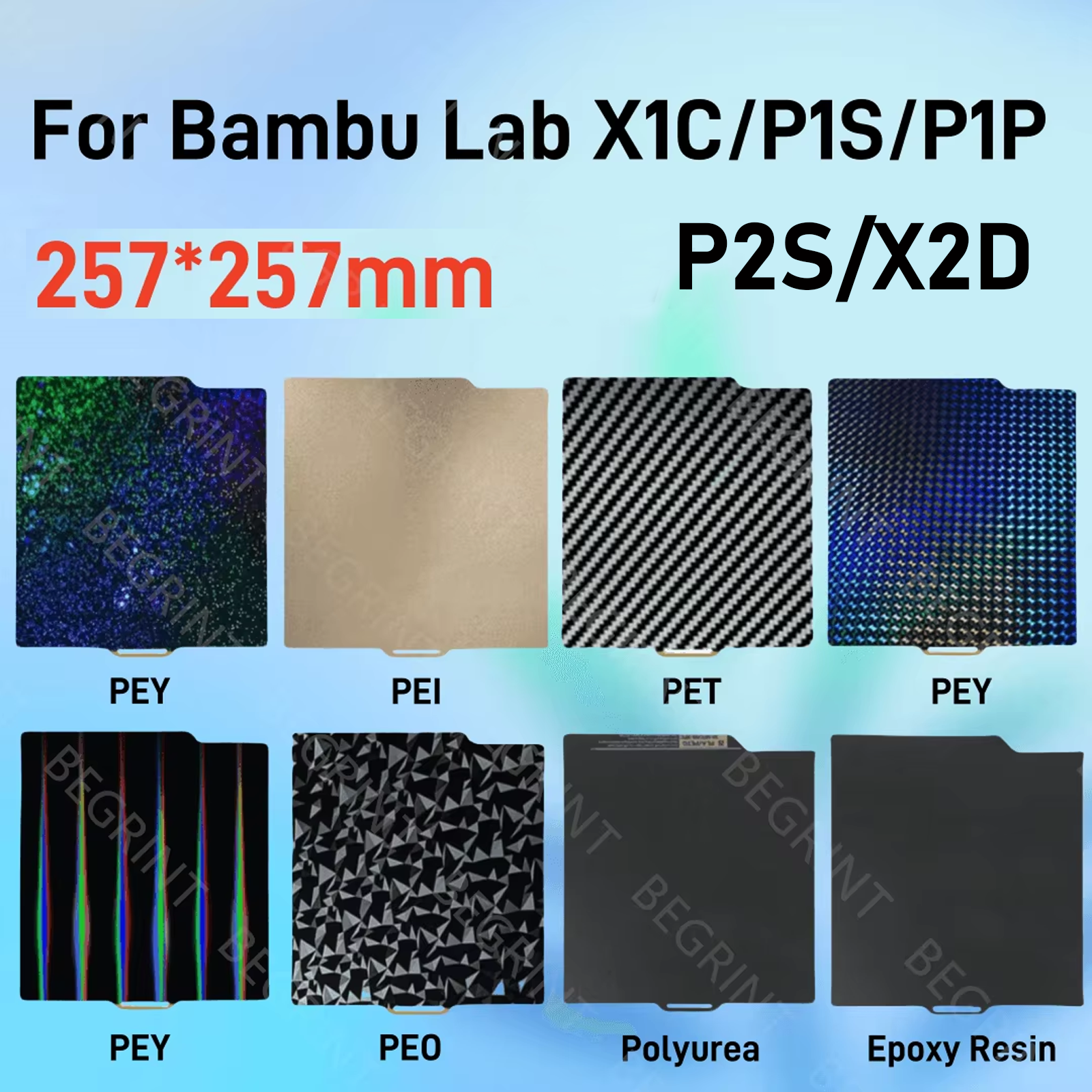 For Bambu Lab Build Plate X1C  - 3D Printing Bambu 评论和价格