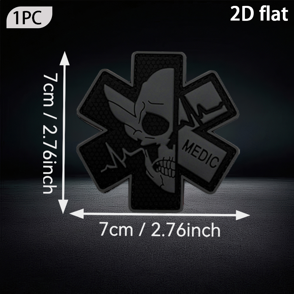 Combat Medic Skull PVC Rubber  - 3D Printing For Medical 评论和价格