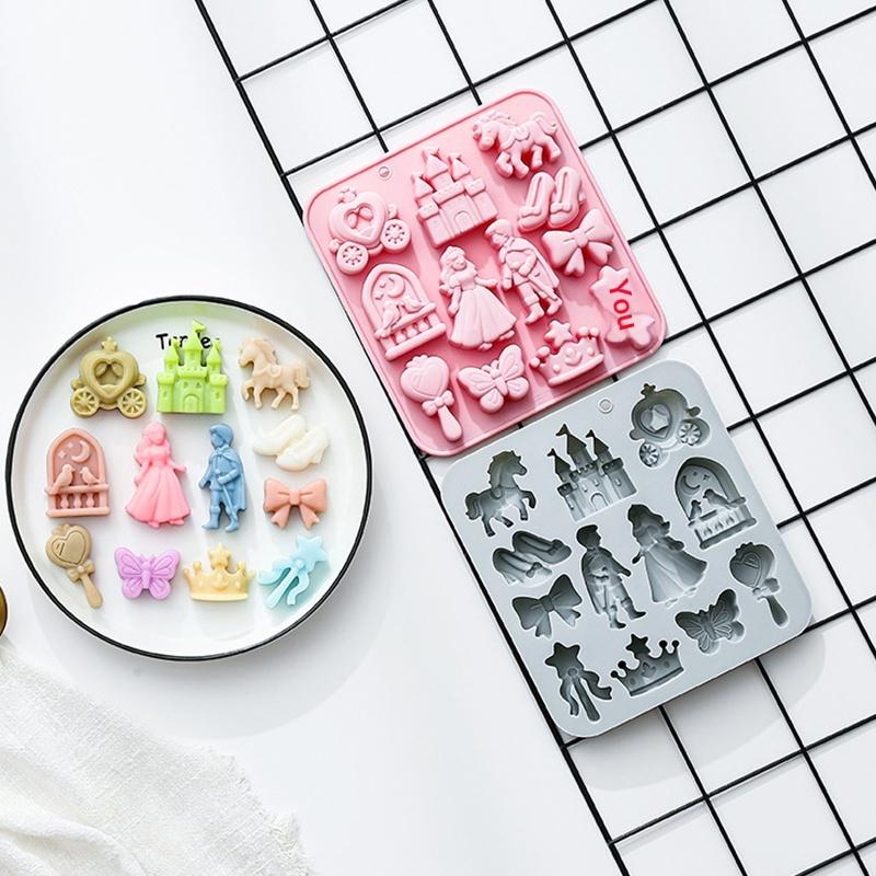 New 12 Cavity Prince, Princess - 3D Printing With Silicone 评论和价格