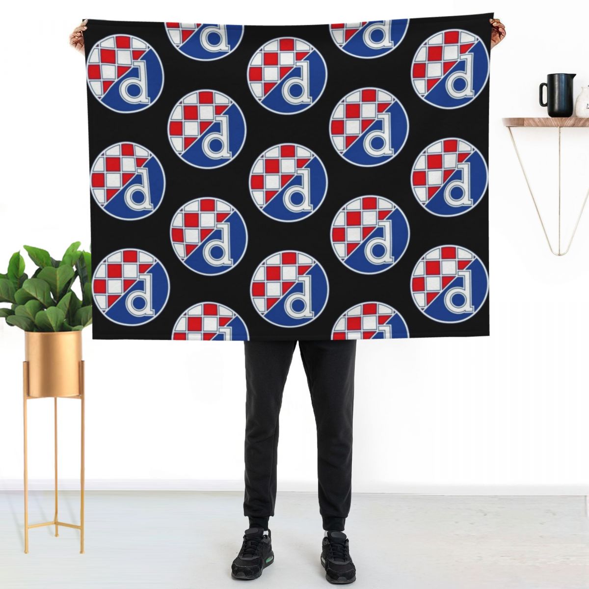 Dinamo Zagreb Throw Blanket So - 3D Printing Zagreb 评论和价格