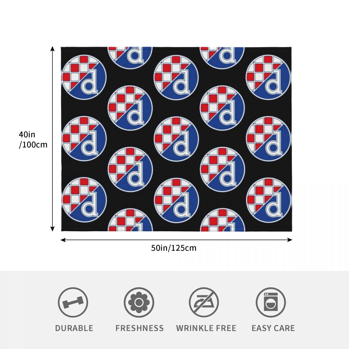 Dinamo Zagreb Throw Blanket So - 3D Printing Zagreb 评论和价格