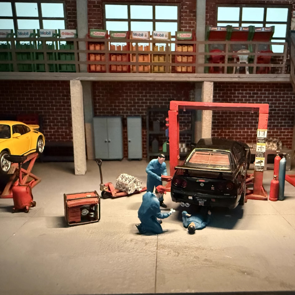1/64 Scale American Style Gara - 3D Printing Diecast Cars 评论和价格