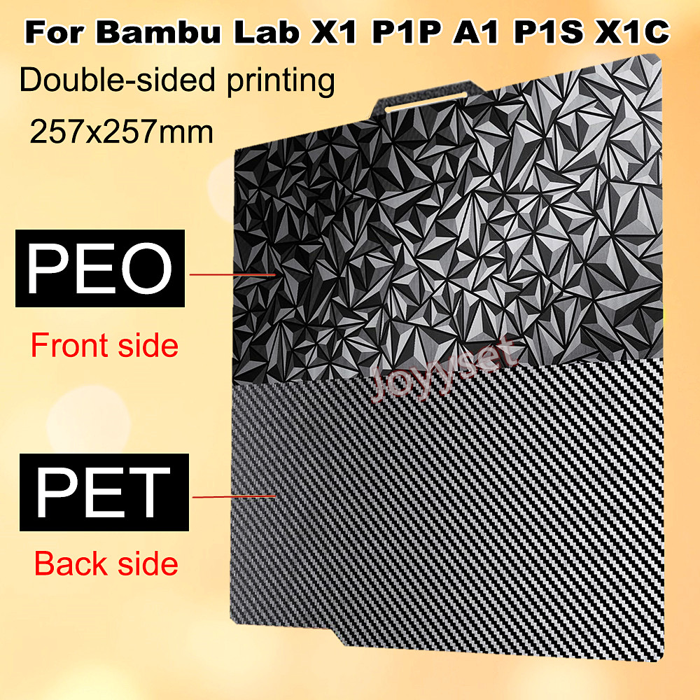 PEO PET For Bambu Lab X1 P1S P - 3D Printing X1 Carbon 评论和价格