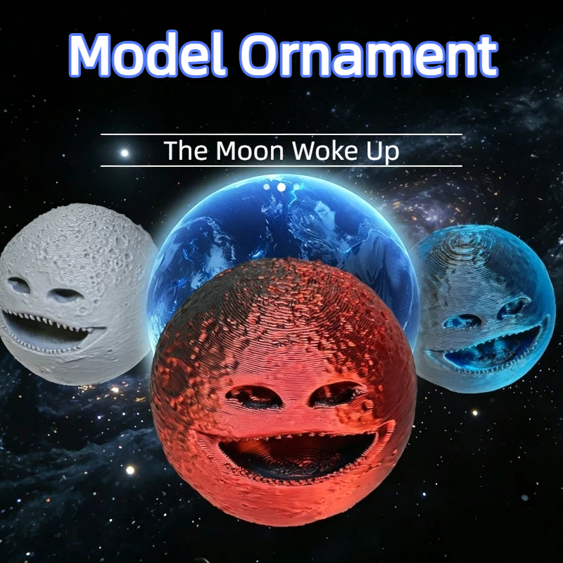3D Printed Moon Woke Up Figure - 3D Printing Mockup 评论和价格