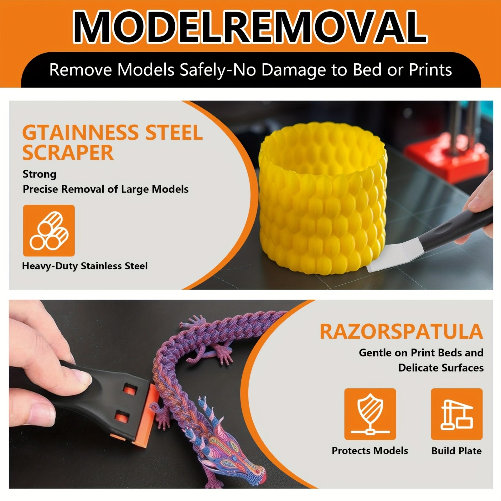 3D Printer Tools Kit, 33pcs 3D - 3D Printing Workshop 评论和价格