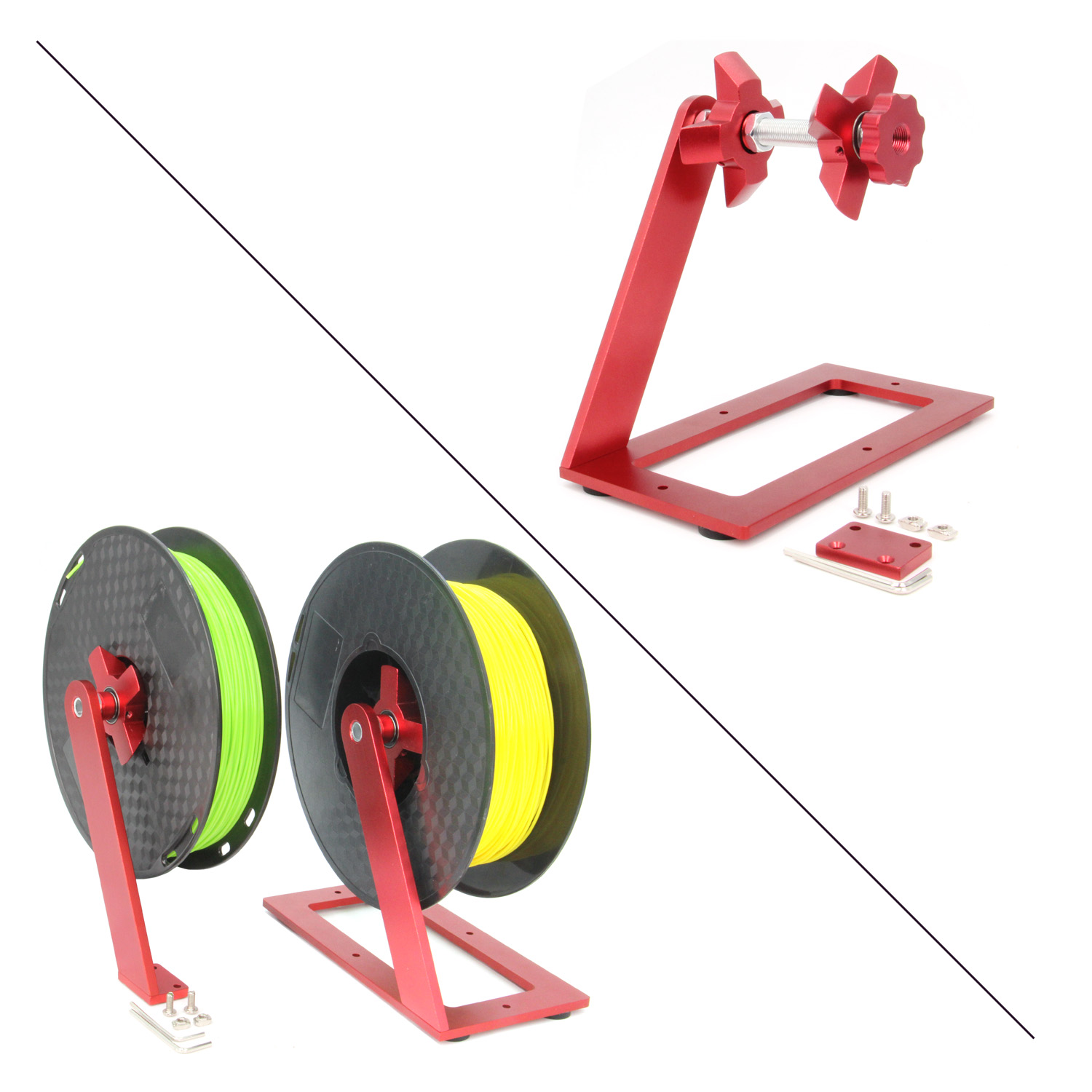 3D Printer Filament Holder Rot - Petg Filament 评论和价格
