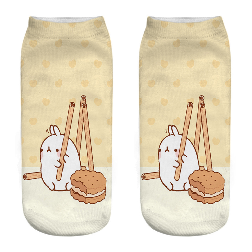 1 Pair New 3D Print Cute Happy - 3D Printing Rabbit 评论和价格