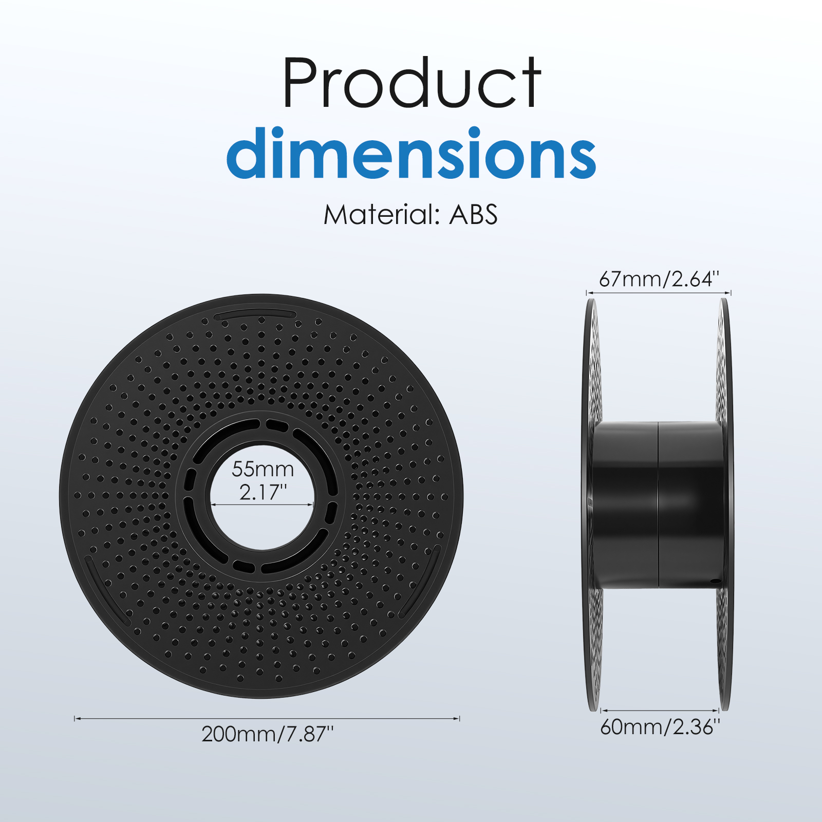 2Pcs Reusable 3D Filament Spoo - Petg Filament 评论和价格