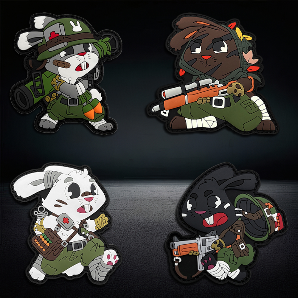 Funny Tactical Rabbit PVC Rubb - 3D Printing Rabbit 评论和价格