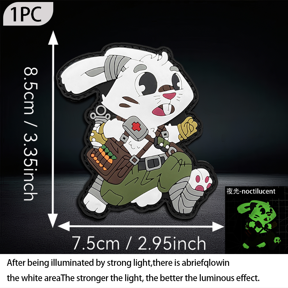 Funny Tactical Rabbit PVC Rubb - 3D Printing Rabbit 评论和价格
