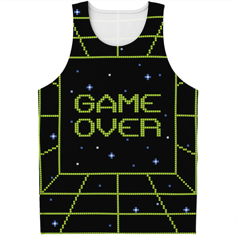 Retro Video Game Graphic Tank  - 3D Printing Videos 评论和价格