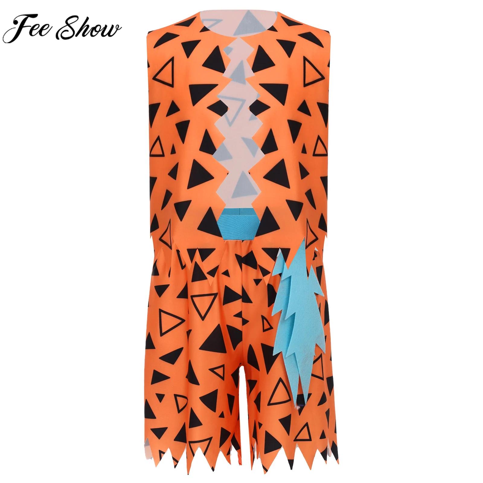 6-16Y Boys Flintstone Costume  - 3D Printing Kit 评论和价格
