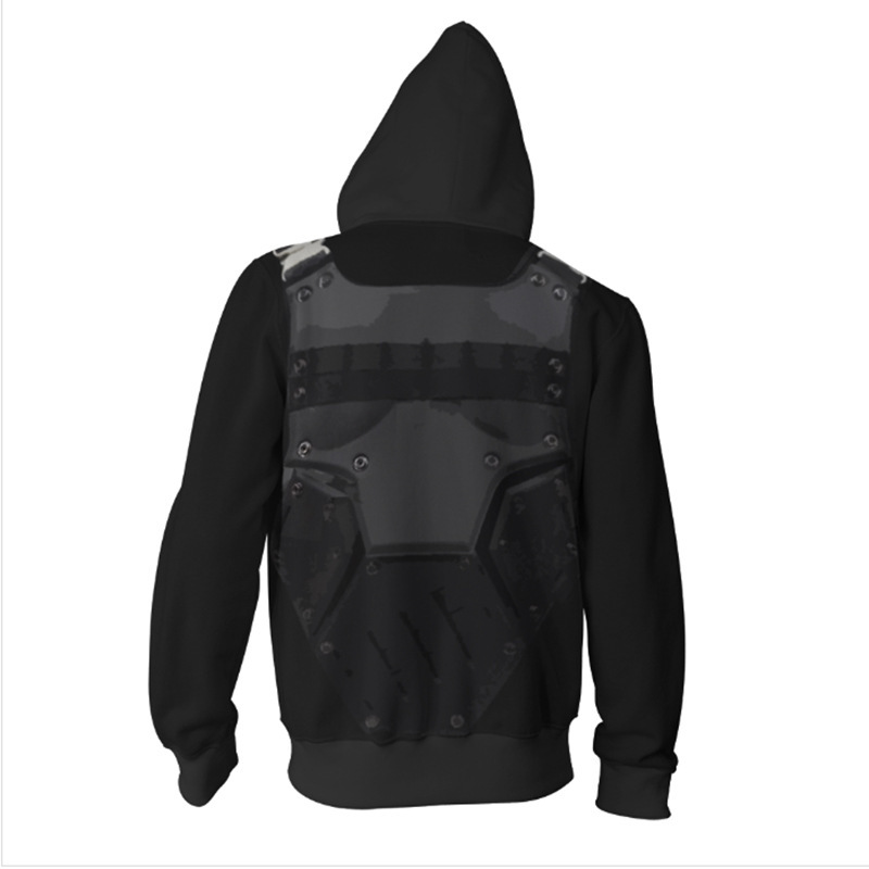 3D Printed Punisher Zip-up Hoo - 3D Printing Kit 评论和价格