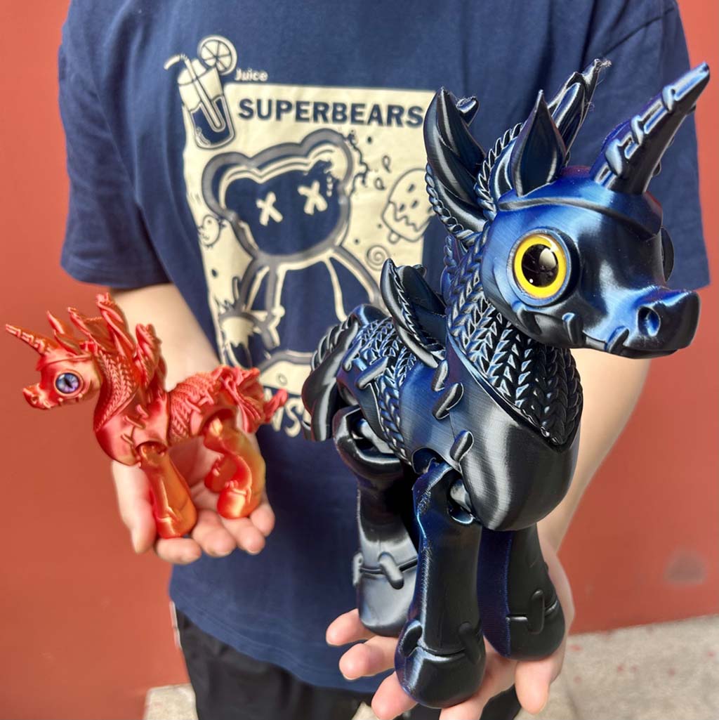3D Printed Unicorn Statue, Fle - 3D Printing Mockup 评论和价格