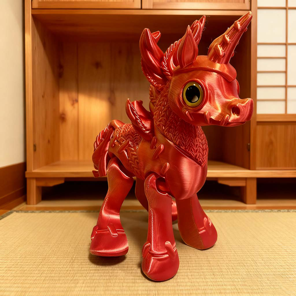 3D Printed Unicorn Statue, Fle - 3D Printing Mockup 评论和价格