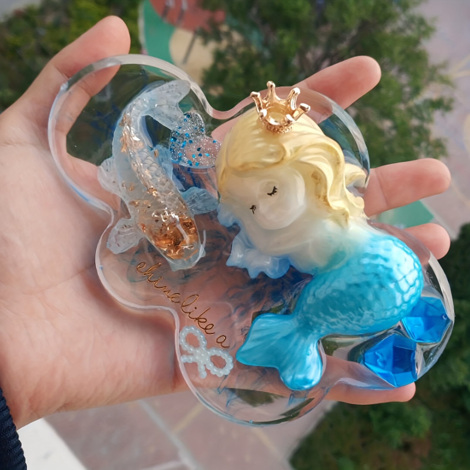 Cute Cartoon Mermaid Silicone  - 3D Printing With Silicone 评论和价格