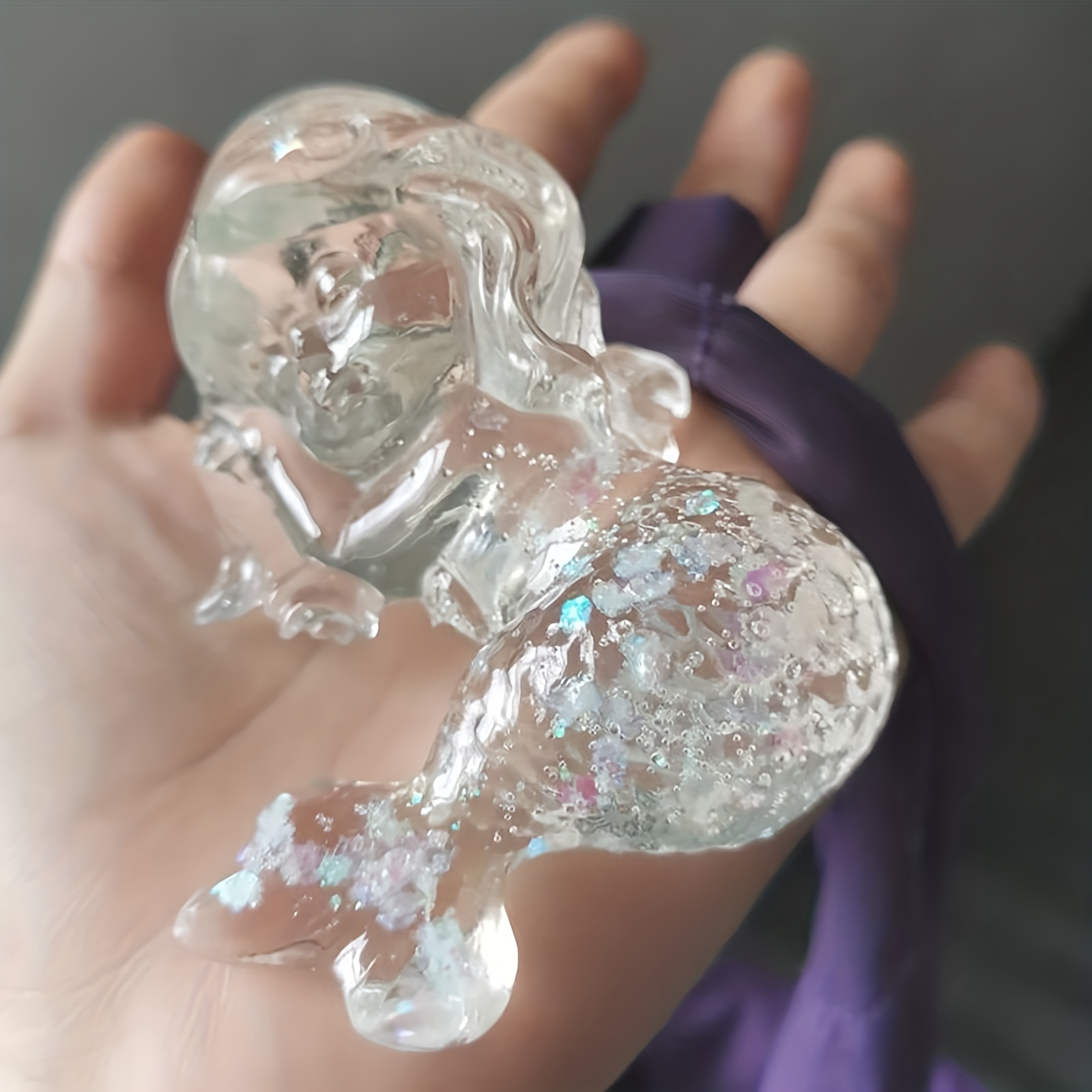 Cute Cartoon Mermaid Silicone  - 3D Printing With Silicone 评论和价格