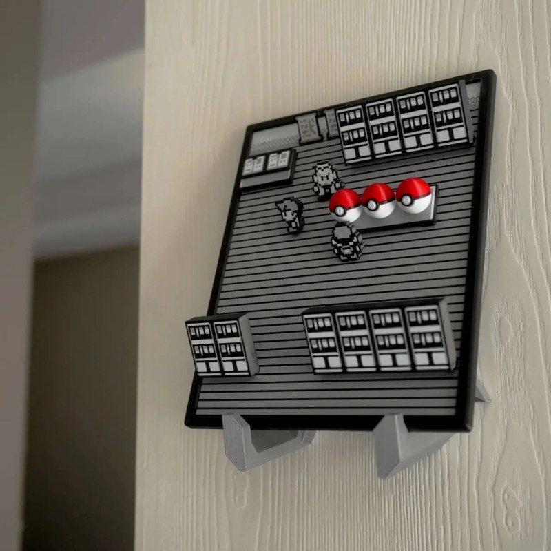 Pokemon Gold Silver Scene Figu - 3D Printing Simulator 评论和价格