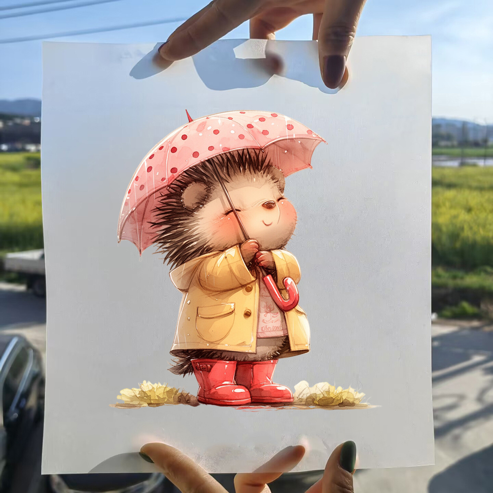 15cm Kids Cute Umbrella Animal - 3D Printing Rabbit 评论和价格