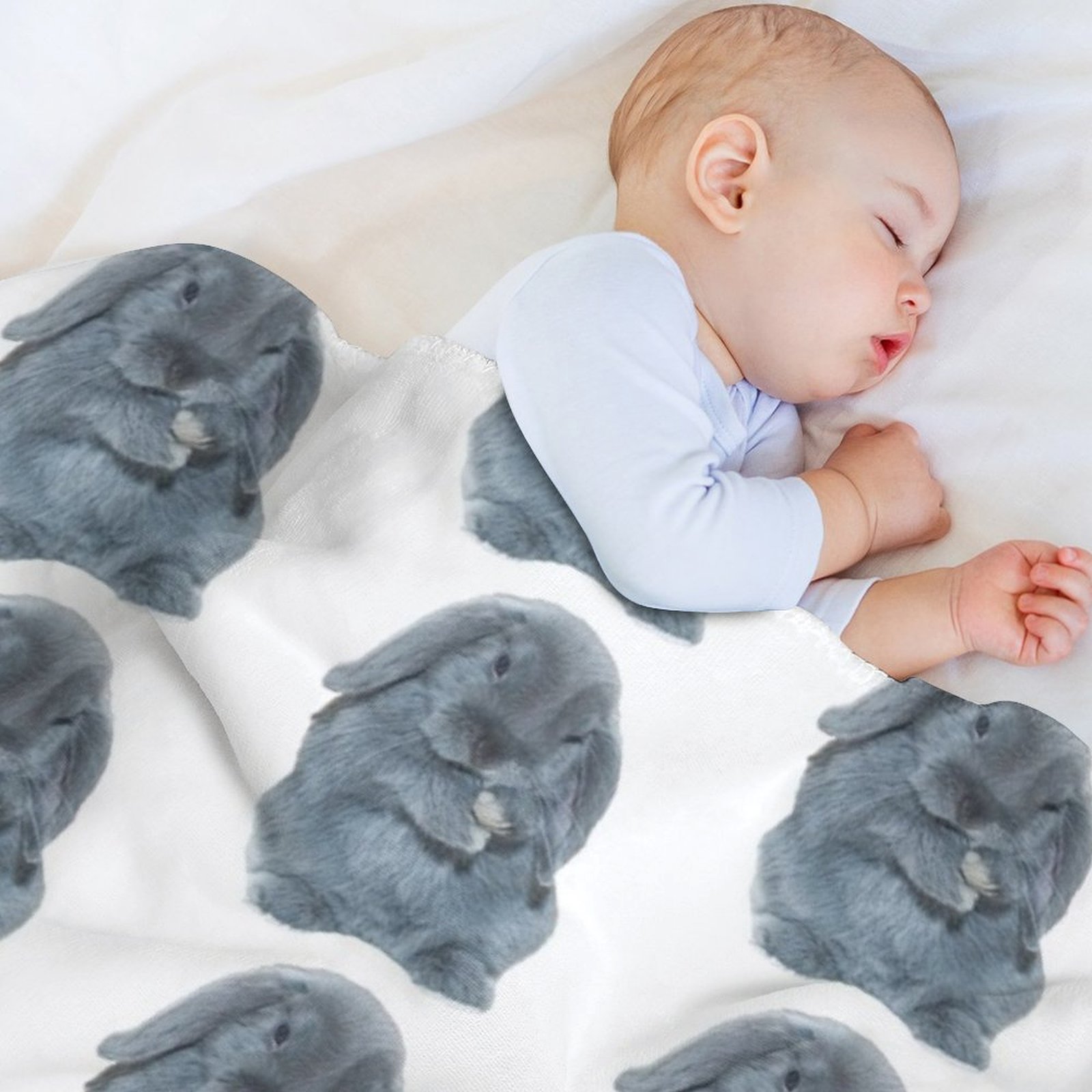 A Grey Mini Lop Bunny Rabbit A - 3D Printing Rabbit 评论和价格