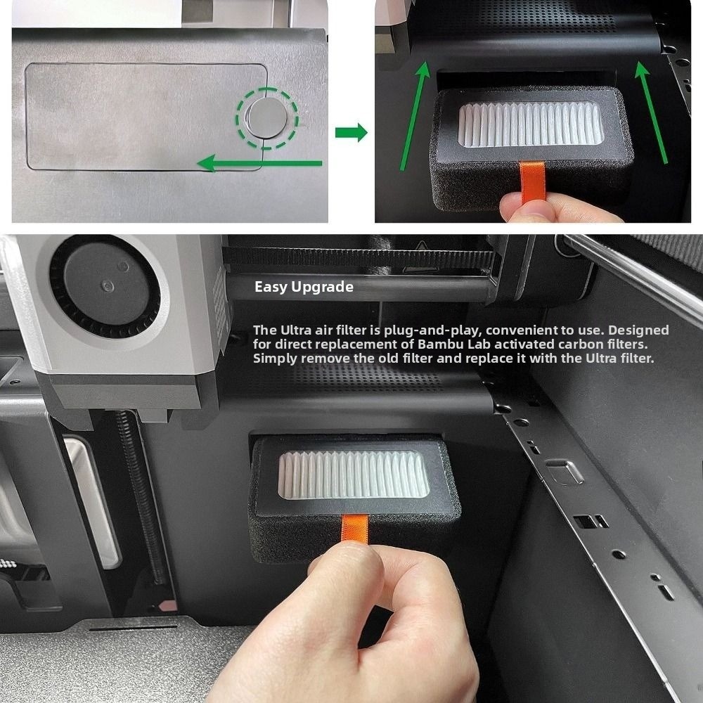 Replacement HEPA 13 + Activate - 3D Printing X1 Carbon 评论和价格