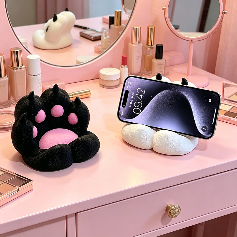 Cute Cat Paw Phone Stand, 3D P - 3D Printing Videos 评论和价格