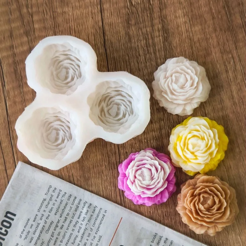 Peony Flower Candle Silicone M - 3D Printing With Silicone 评论和价格