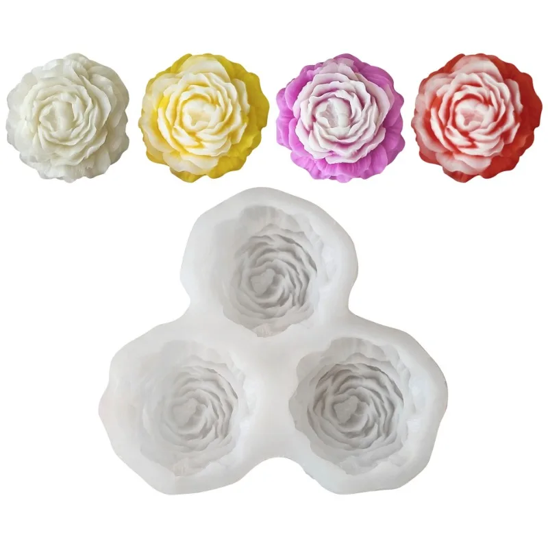 Peony Flower Candle Silicone M - 3D Printing With Silicone 评论和价格